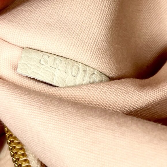 LOUIS VUITTON Pink Denim LV Messenger Bag Laptop Womens Pink White Crossbody GM - Picture 15 of 16